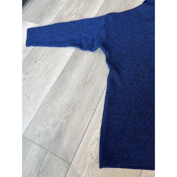 United Colours of Benetton Polo Sweater Shetland Wool Italy VTG | Blue | Size XL - Picture 12 of 15